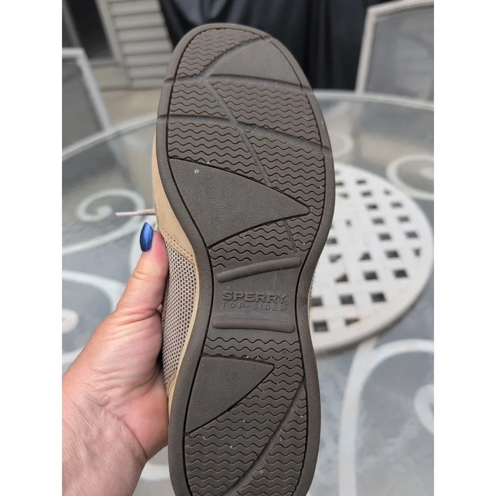 Sperry Top Sider Intrepid Shoes Linen Mesh Women's Size 11M  #9774829 GUC